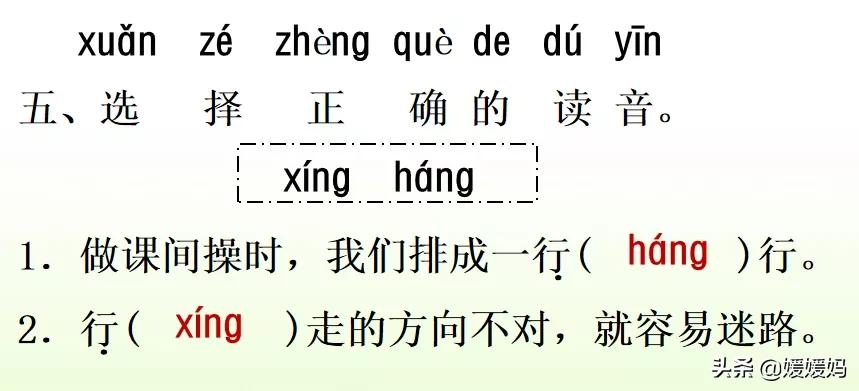 一年级下册语文课文5《小公鸡和小鸭子》图文详解及同步练习