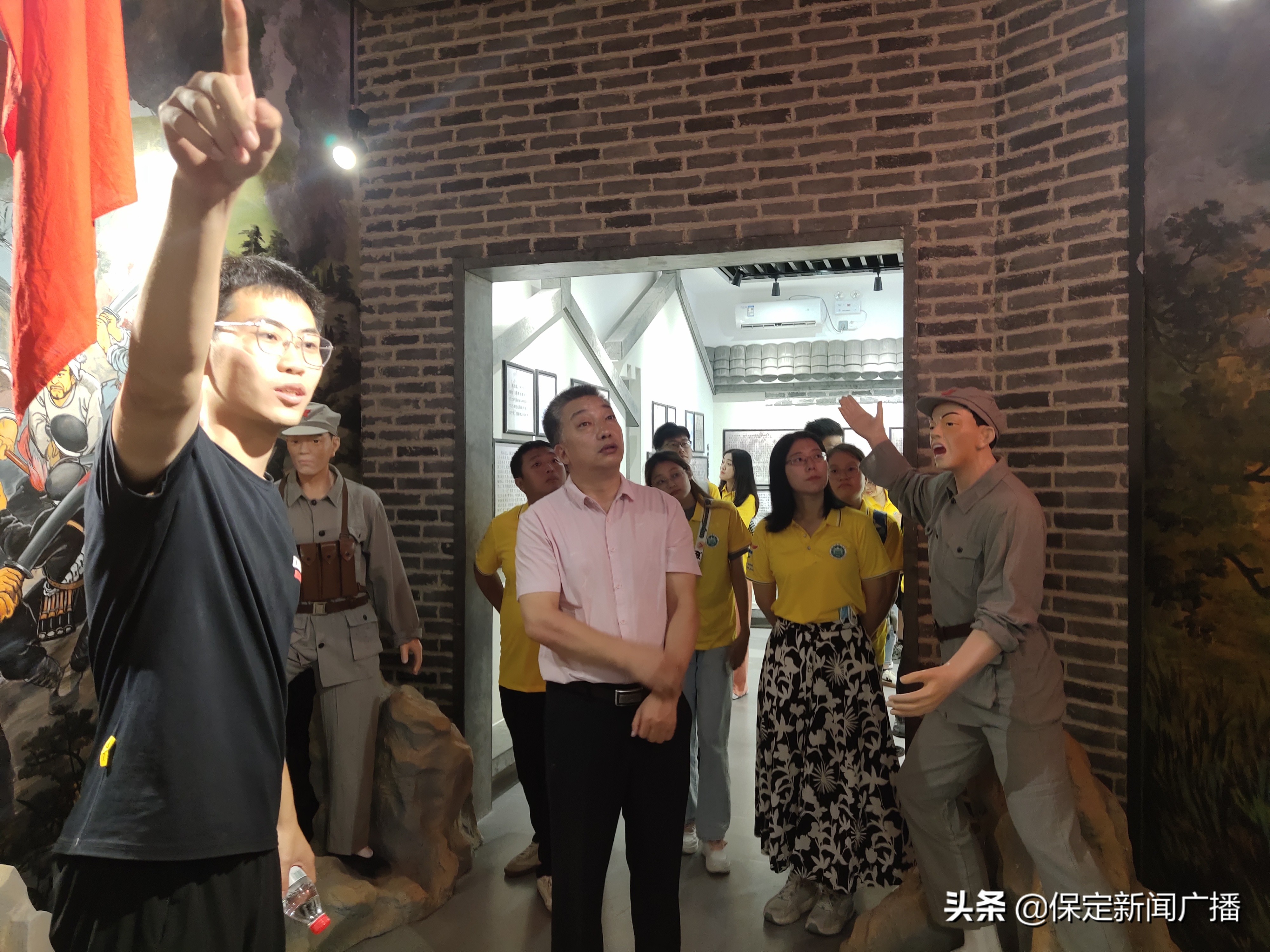 河北农大经管学院师生到顺平县开展暑期社会实践活动