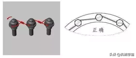 10种经典的螺栓防松设计，长知识