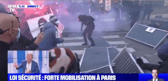 2018世界杯法国游行(巴黎成“战场”！近5万示威者对战警察：“勿借口安全限制自由”)