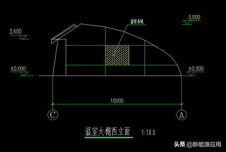 快速装配式几字钢日光温室，附详细说明。