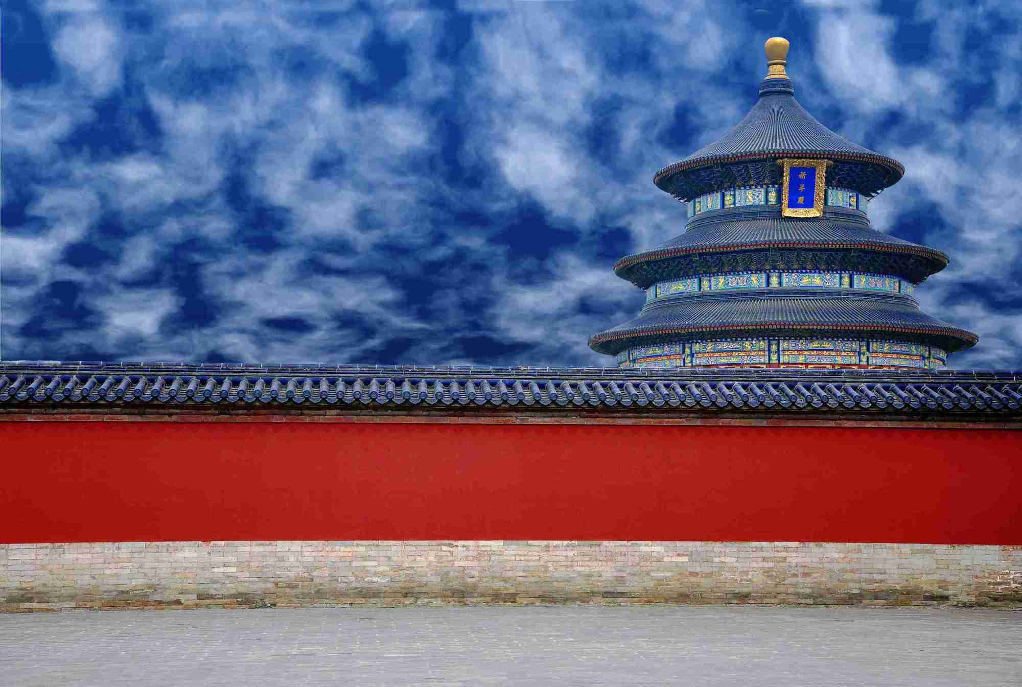 北京的天坛:堪称我国古代建筑的极品,是世界建筑史的瑰宝