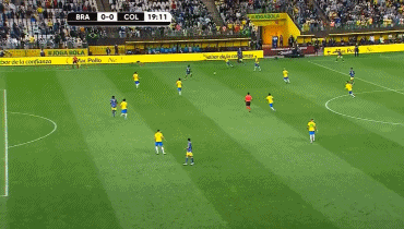 世界杯巴西对哥伦比亚内马尔（世预赛-内马尔助攻帕奎塔破门 巴西1-0哥伦比亚 12场不败提前出线）