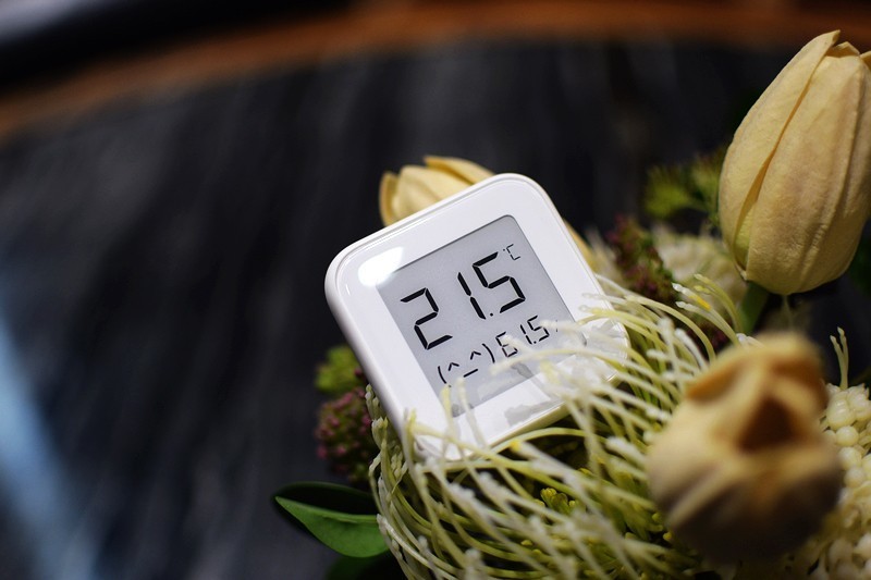 小巧精致.高清墨水屏 小米电子温湿度计