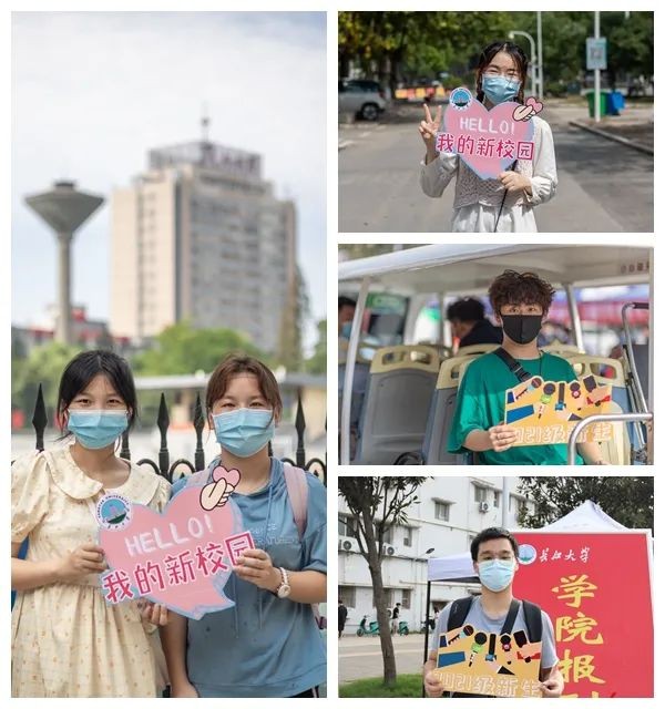 直击！湖北这所大学迎10000+新生，现场巨幅LED大屏数据实时更新