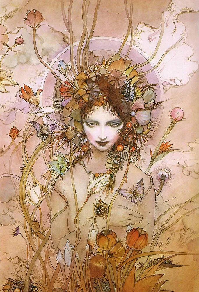 天野喜孝 Yoshitaka Amano 作品 Me前沿