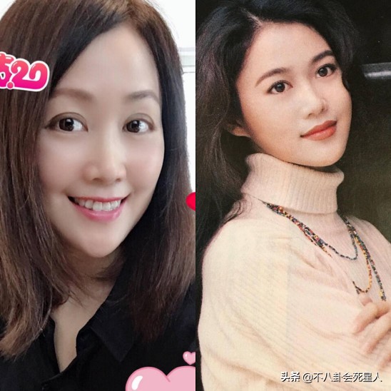 她是最美阿珂，被称为塌鼻梁美女，今49整容和年轻照对比差太多