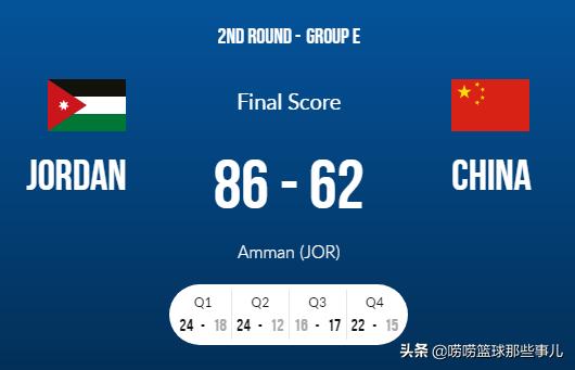 世预赛中国VS约旦：中国队“梦游一场”，惨负约旦24分！一人合格