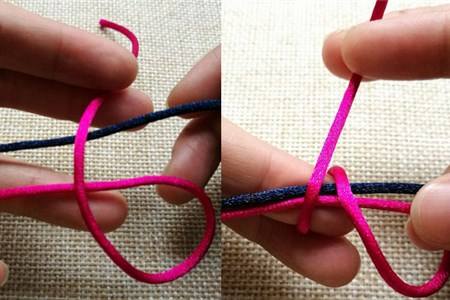 手链伸缩结编法(手链的结怎么打) 手链的结怎么打 第16张