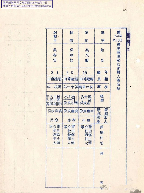 吴氏三兄弟叛逃台湾，枪杀7名战友，周总理严令：去台途中打下来