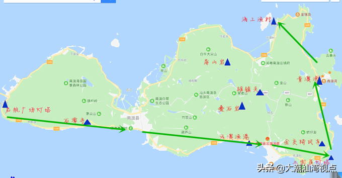 最精华路线：广东最美海岛南澳自驾环岛一日游