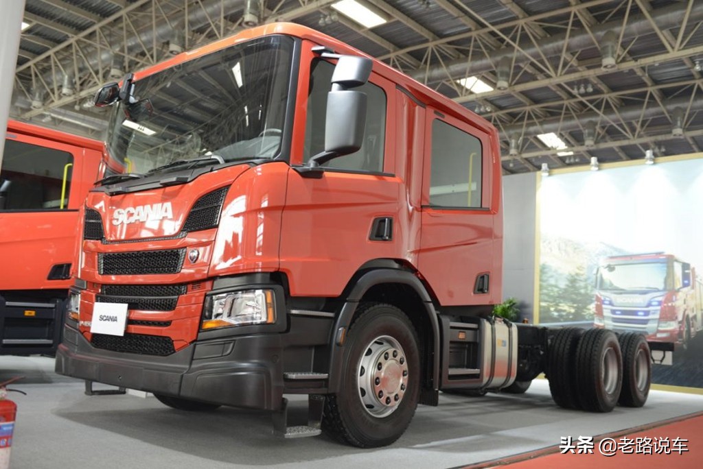 全新一代斯堪尼亚p系列 p450主战消防车