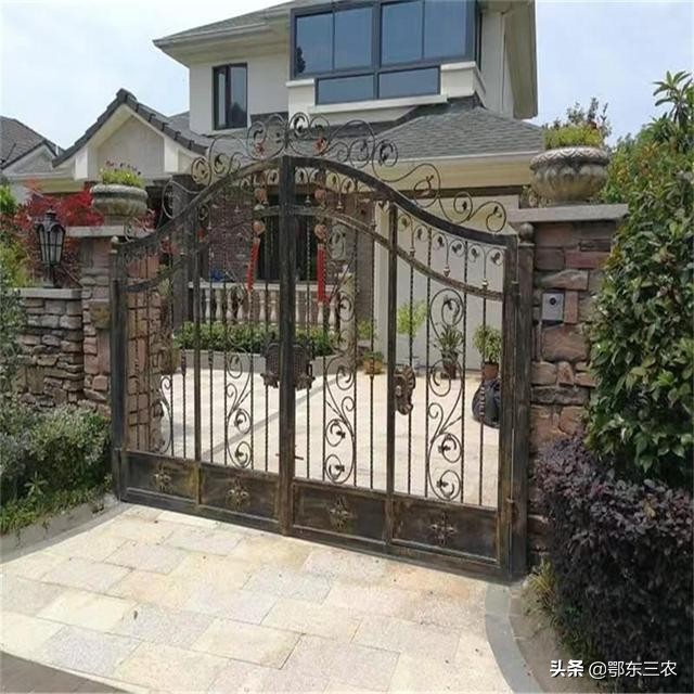 农村围墙大门是农家小院的脸面农村院子围墙大门