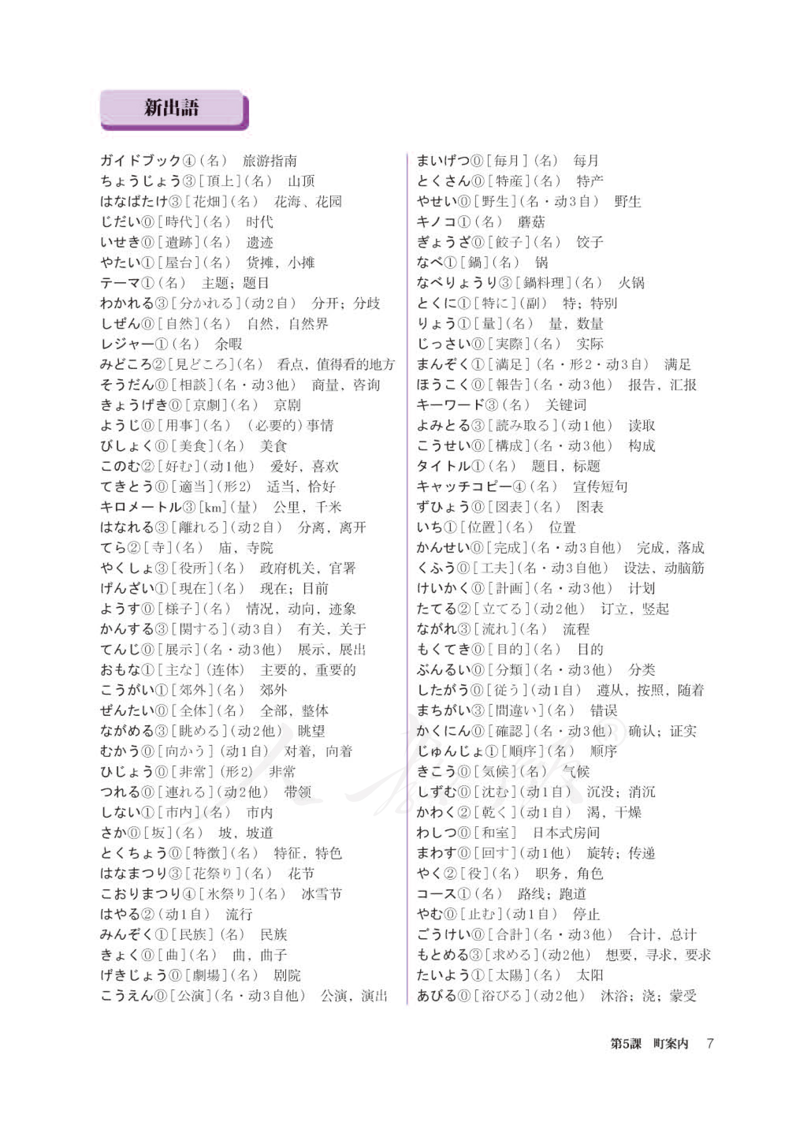 高考日语2500个单词，应以哪本书为准？