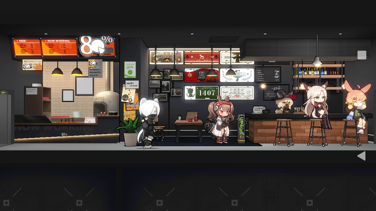 明日方舟宿舍装修，来看看大佬们的布置，简直美呆了