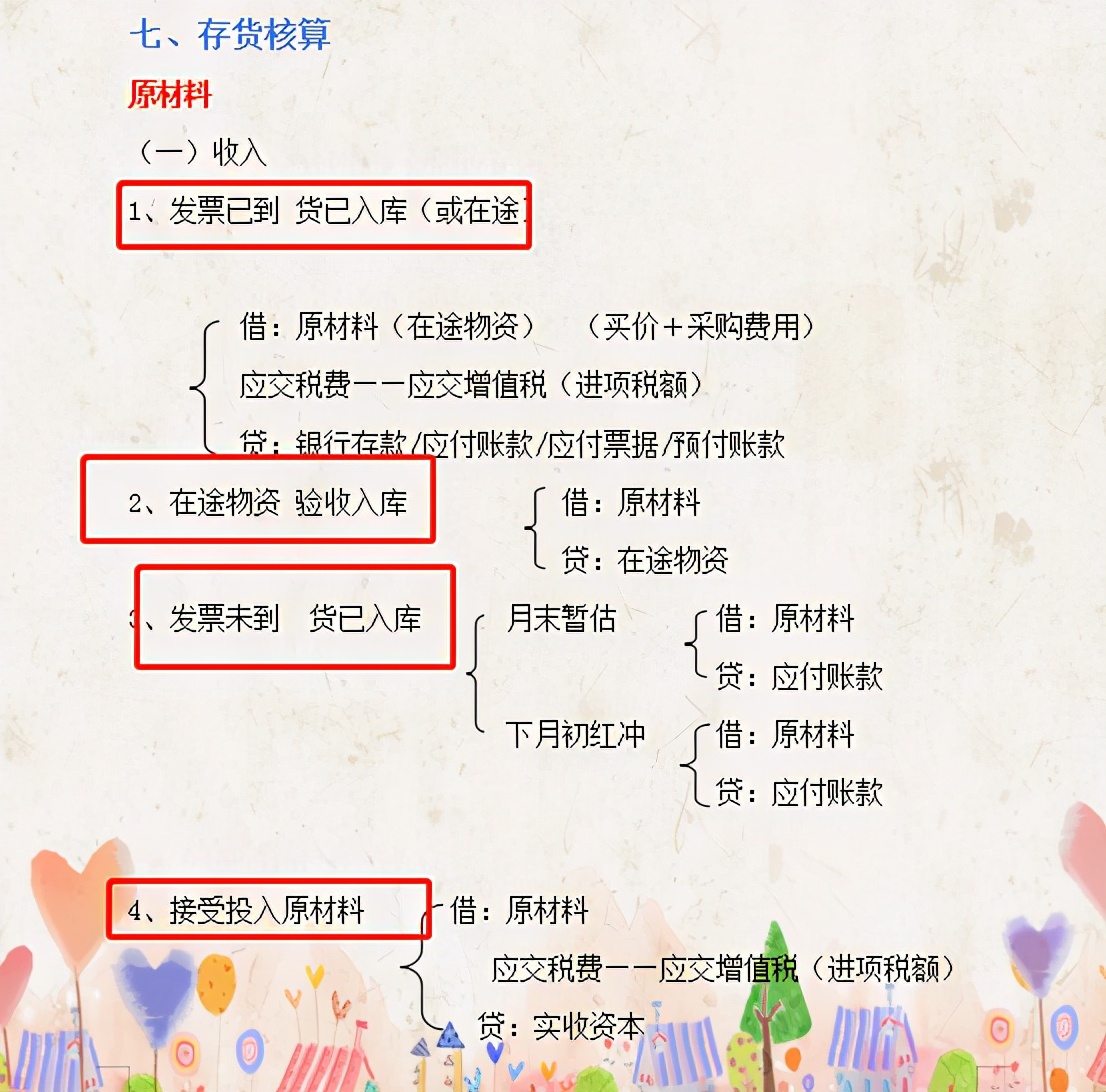 田会计把会计科目整理成18类，清晰明了，堪称神级会计分类汇总