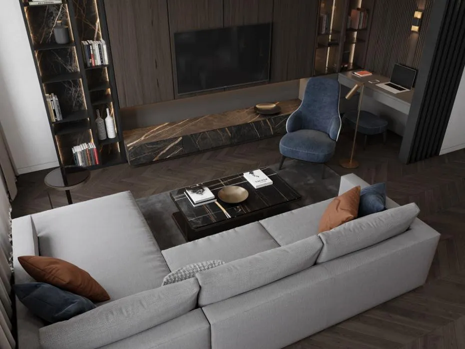 客厅只能看电视？不妨看看人家的万能客厅