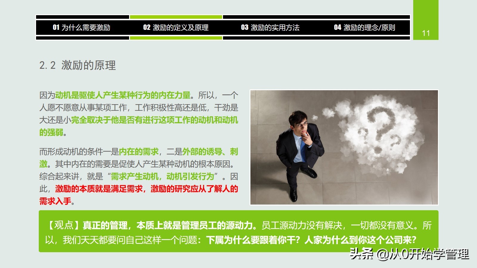 干货分享：用于中高层管理者培训，激励方法集萃