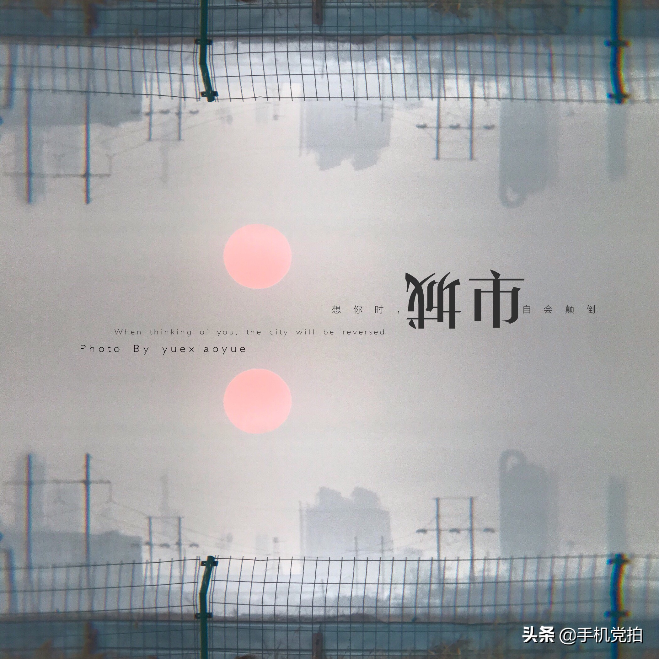 普通身边景，手机拍出新感觉｜教你5招拍好“镜像”画面