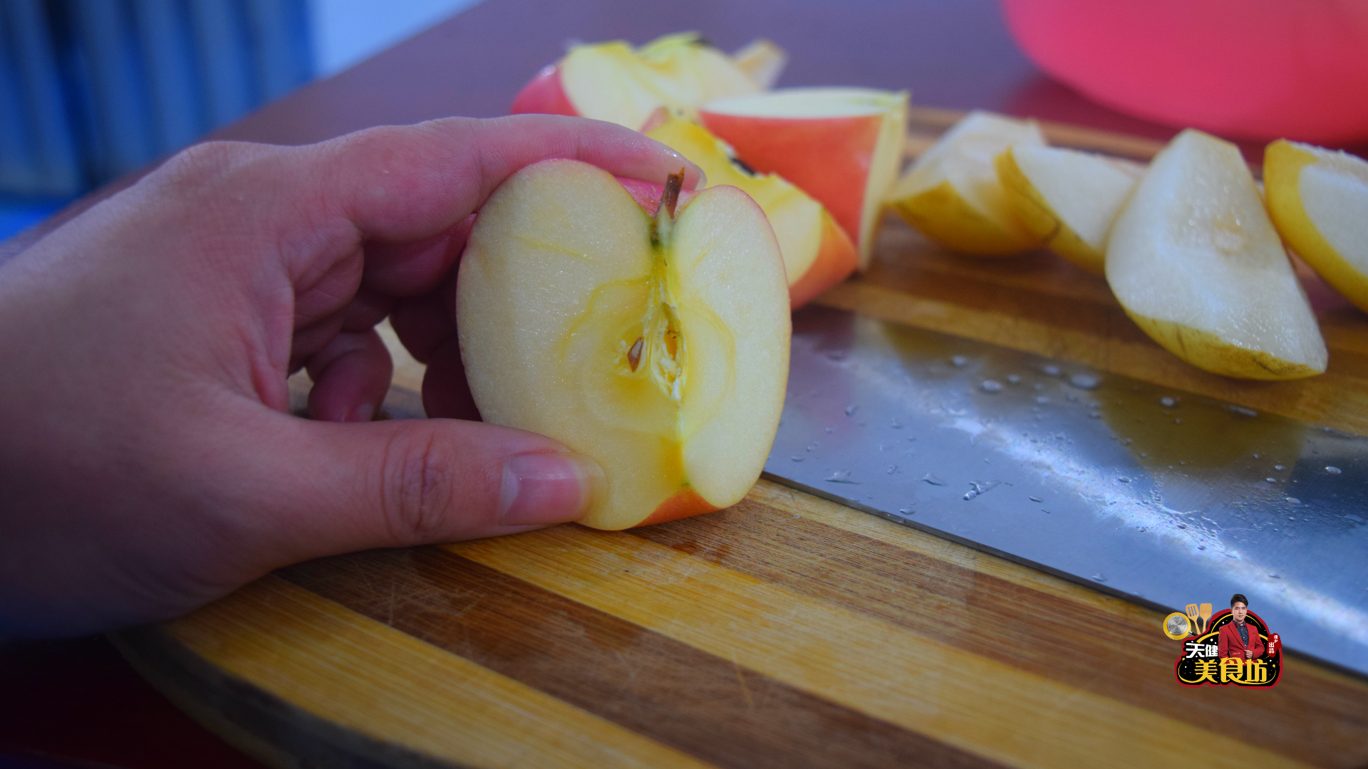 苹果和梨可以一起煮吗（6步做润肺止咳化痰的苹果雪梨汤）
