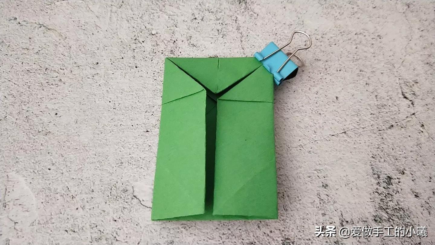 会动的青蛙折纸教程，简单有趣，好玩加倍