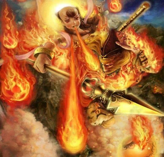 神魔剧中威力最强的六大神火，南明离火只排第三，三昧真火排倒数
