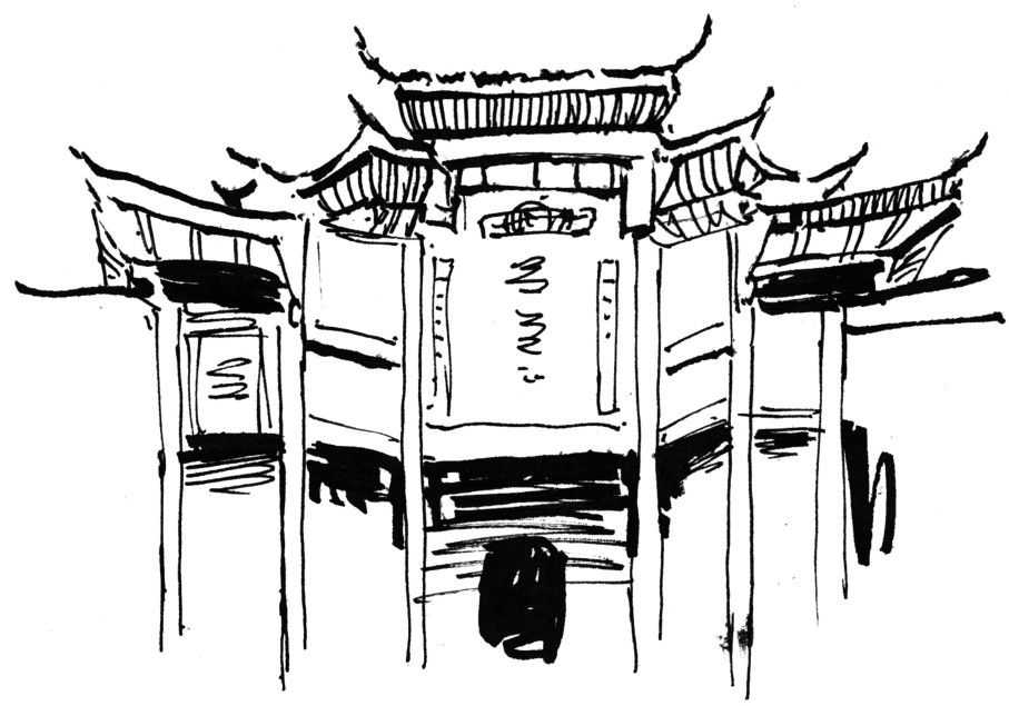 钢笔画十大构图法则：从基础线条到复杂画面的创作指南
