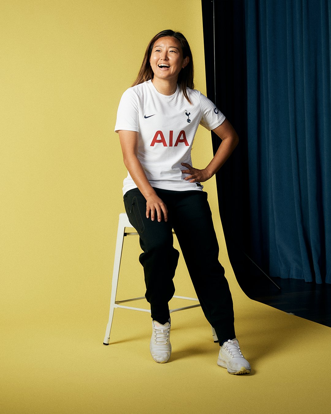 在如今热刺女足的阵中,韩国女足的赵昭贤也在今年7月正式加盟该队