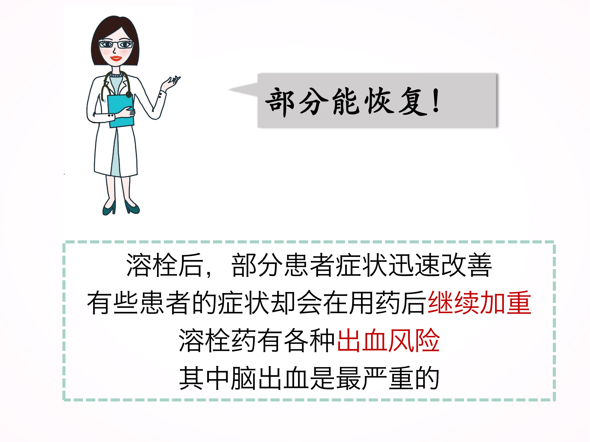 您为什么要选择静脉溶栓？