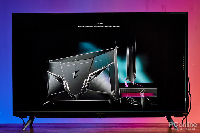 技嘉AORUS FV43U评测：43英寸超大屏感受未来游戏视听新趋势