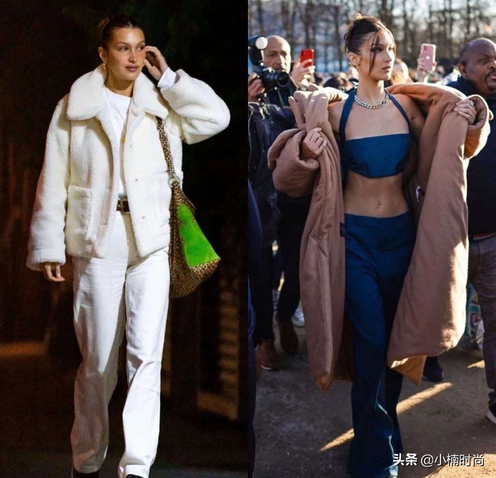 真的好帅呀！超模Bella Hadid近期的街拍合集，就是个行走的时尚
