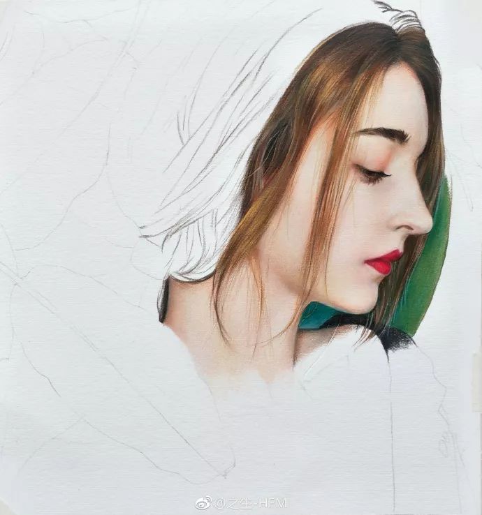 95后画了一组彩铅，绝了