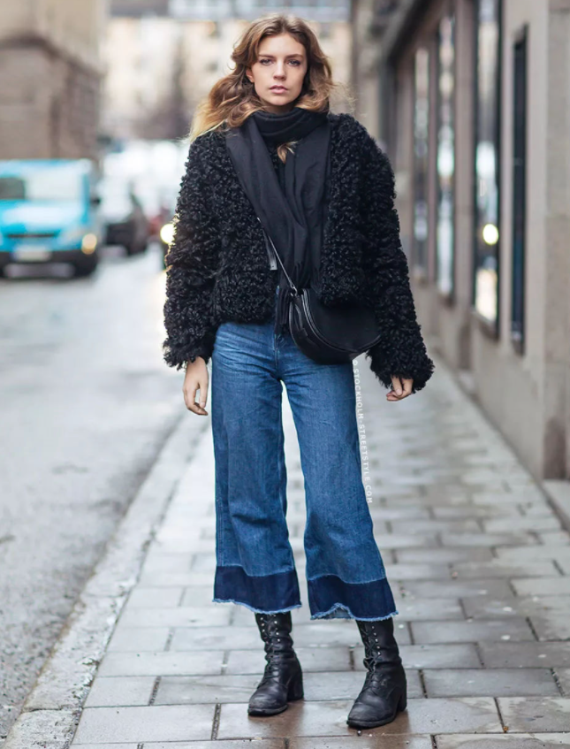 马丁靴搭配什么裤子好看(女人时髦入冬怎能少了马丁靴) - 百百科