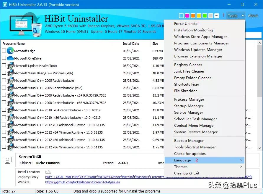 HiBit Uninstaller 3.1.70 for iphone instal