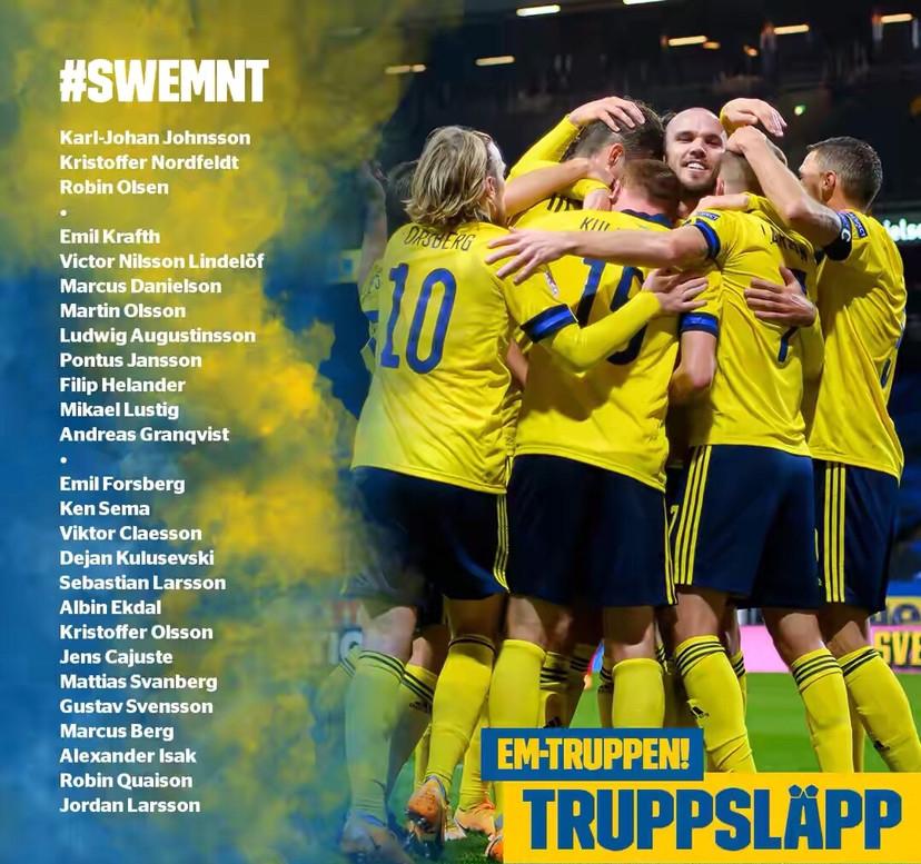 欧洲杯 瑞典VS斯洛伐克，今晚瑞典稳不稳？