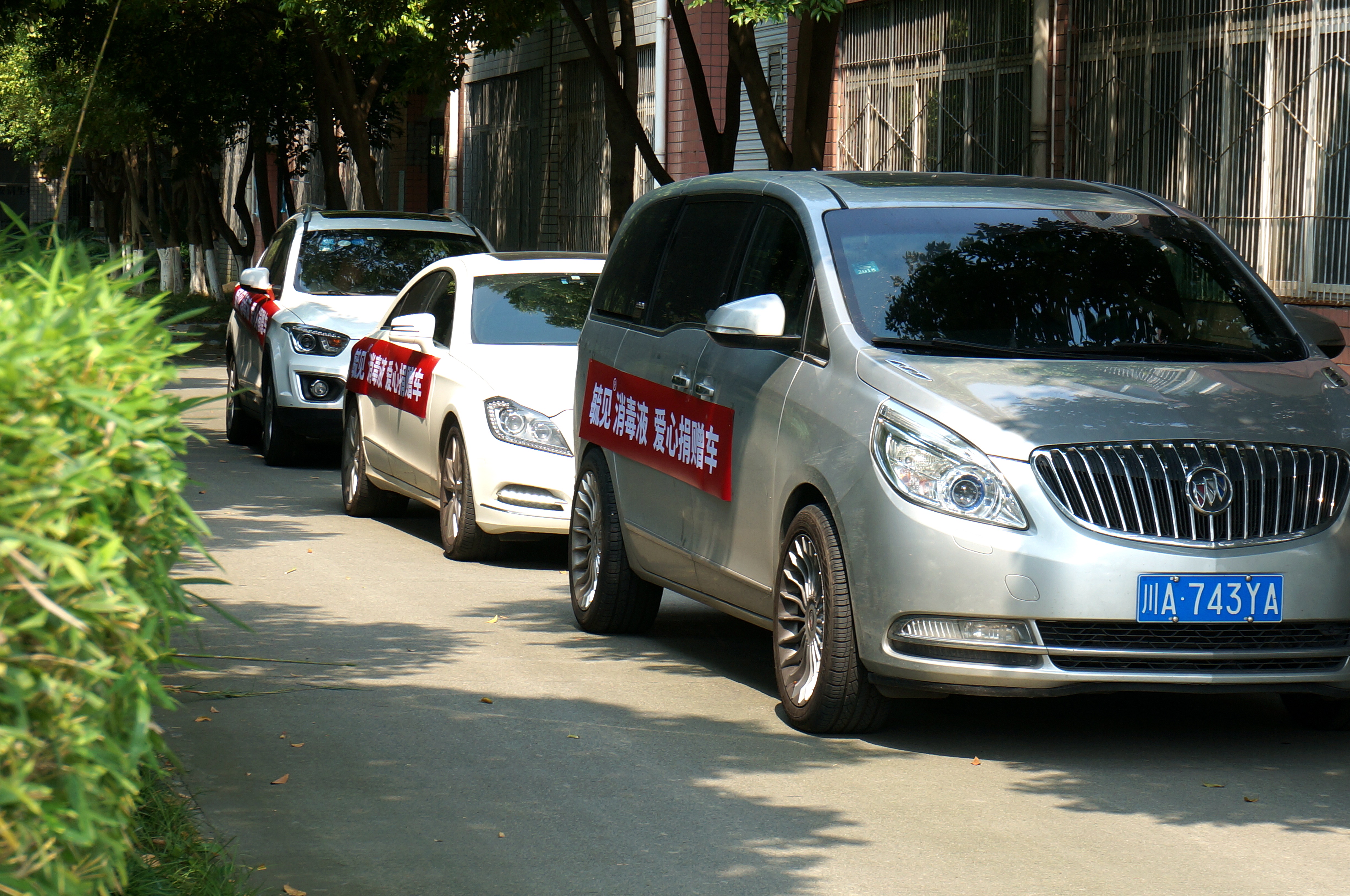 四川省众扶慈善基金会向苏坡街道办事处捐赠防疫物资