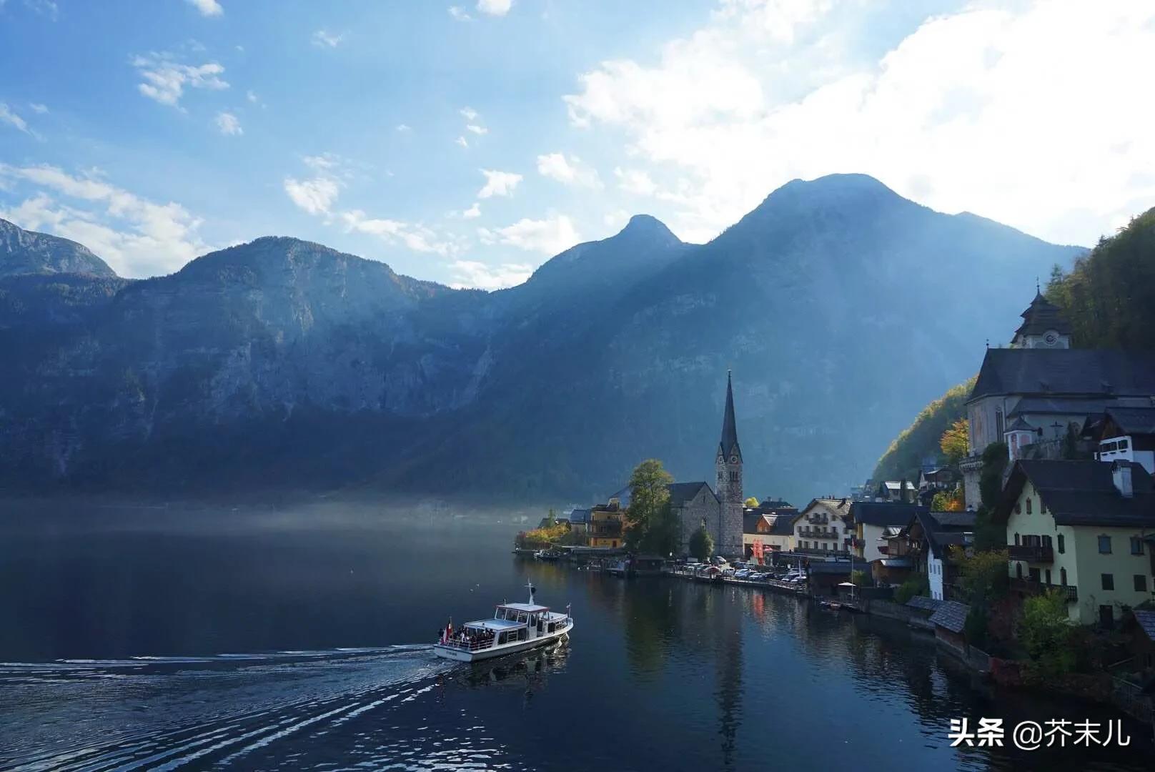 欧洲田园风光小镇,欧洲最美小镇—哈尔施塔特-出走网