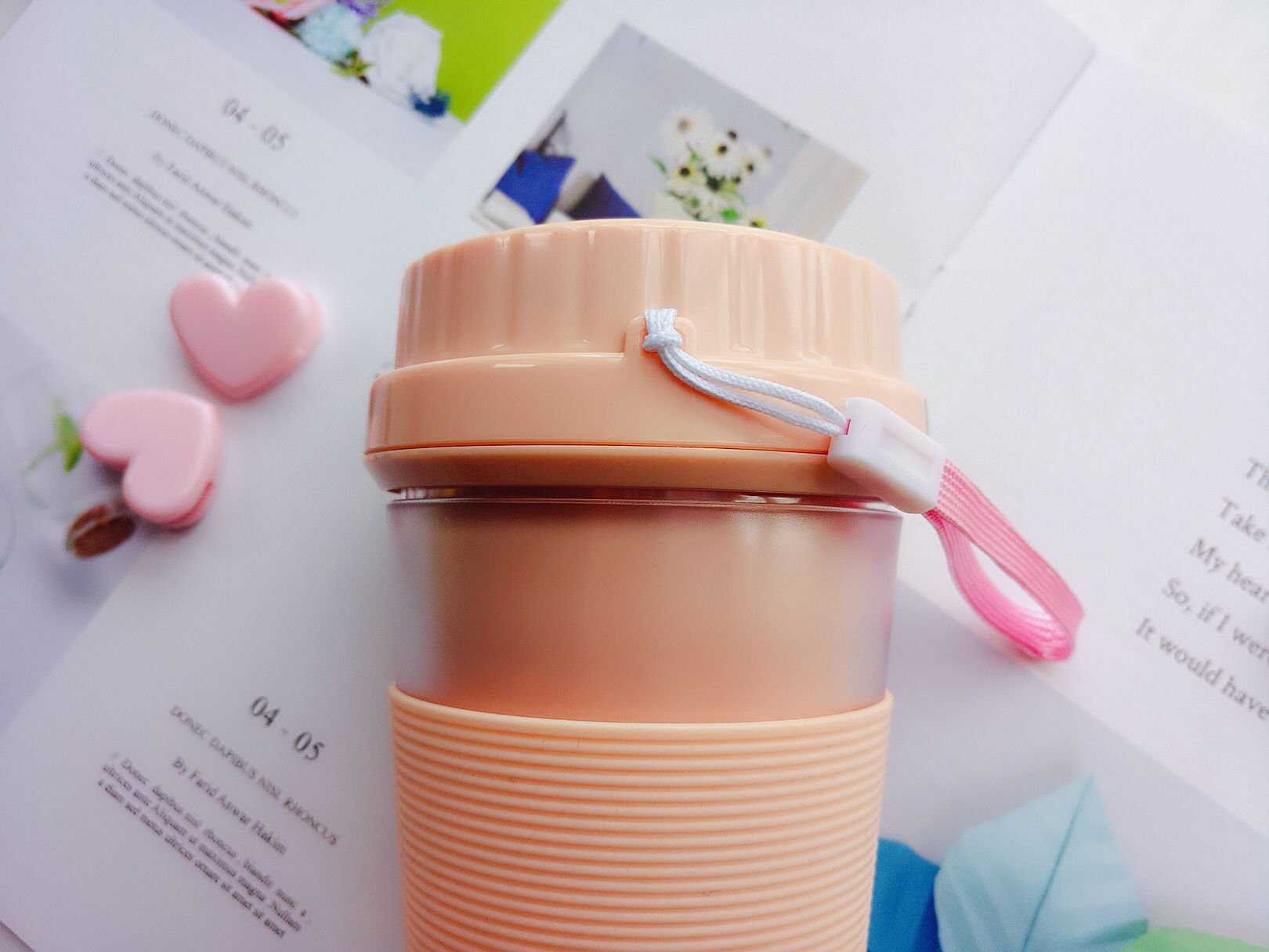 北欧欧慕便携式果汁杯，承包了文艺今日份的健康饮品