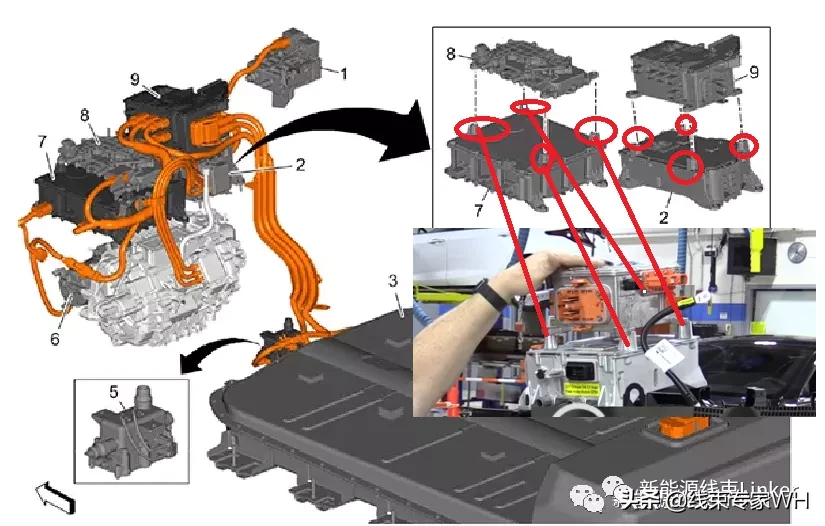 雪佛兰Bolt &Tesla 高压线束及连接器分析