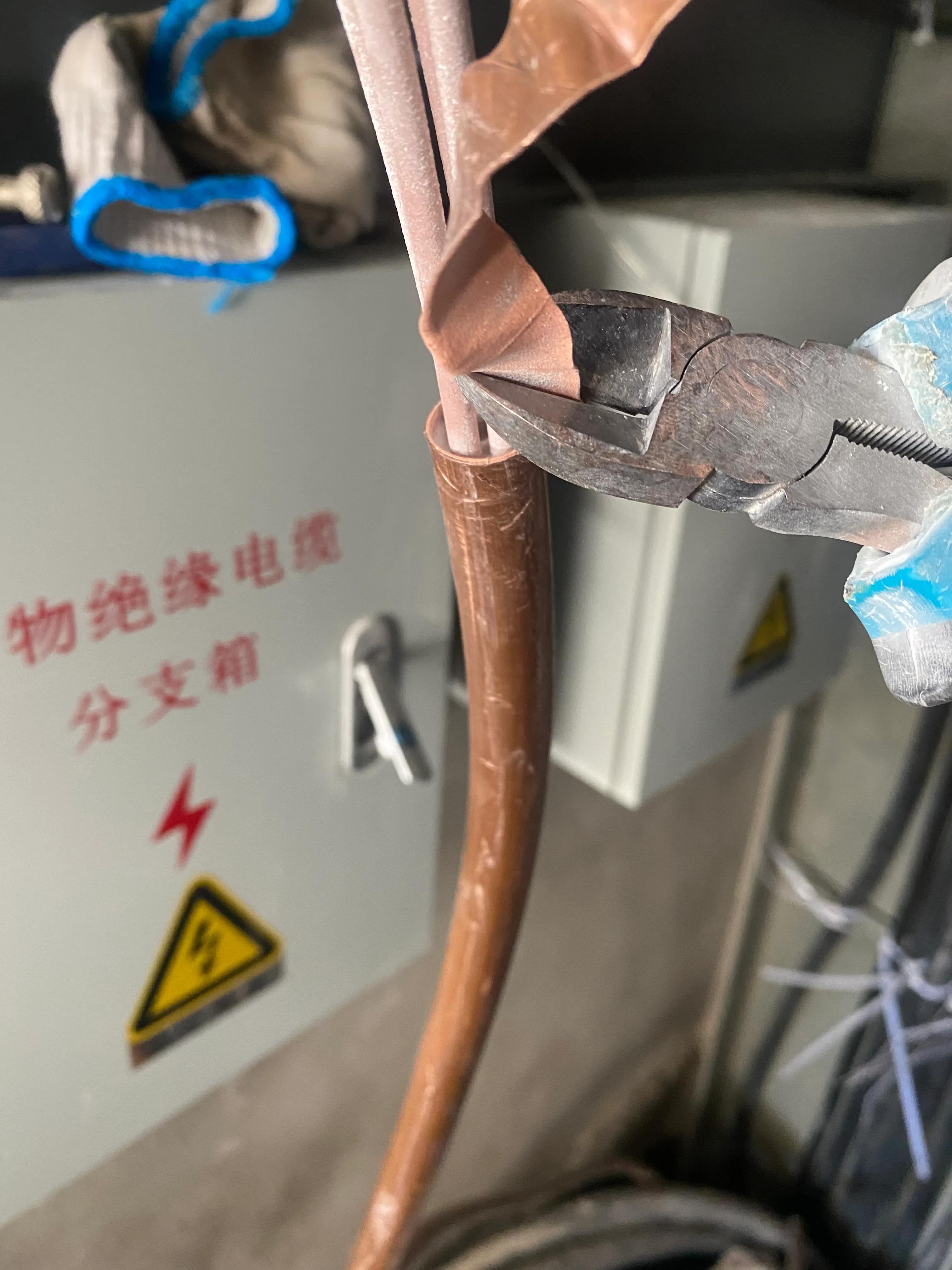 BTTZ矿物质电缆接线头安装教学图片