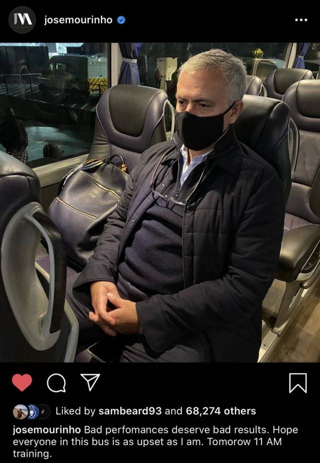 禁赛期结束穆帅更新社媒（被逼的！穆里尼奥频繁更新社交媒体，原来不是完全自愿的）