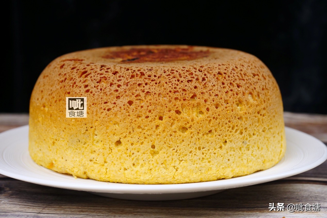电饭锅做玉米发糕