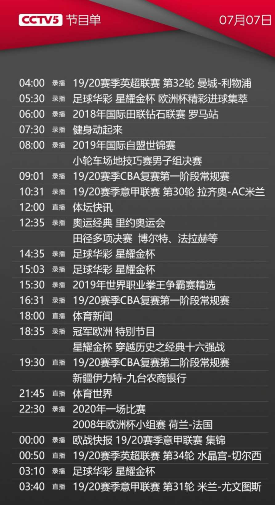 哪里有cba第二阶段的直播(央视体育今日节目单：19:30直播CBA第二阶段常规赛(-吉林))