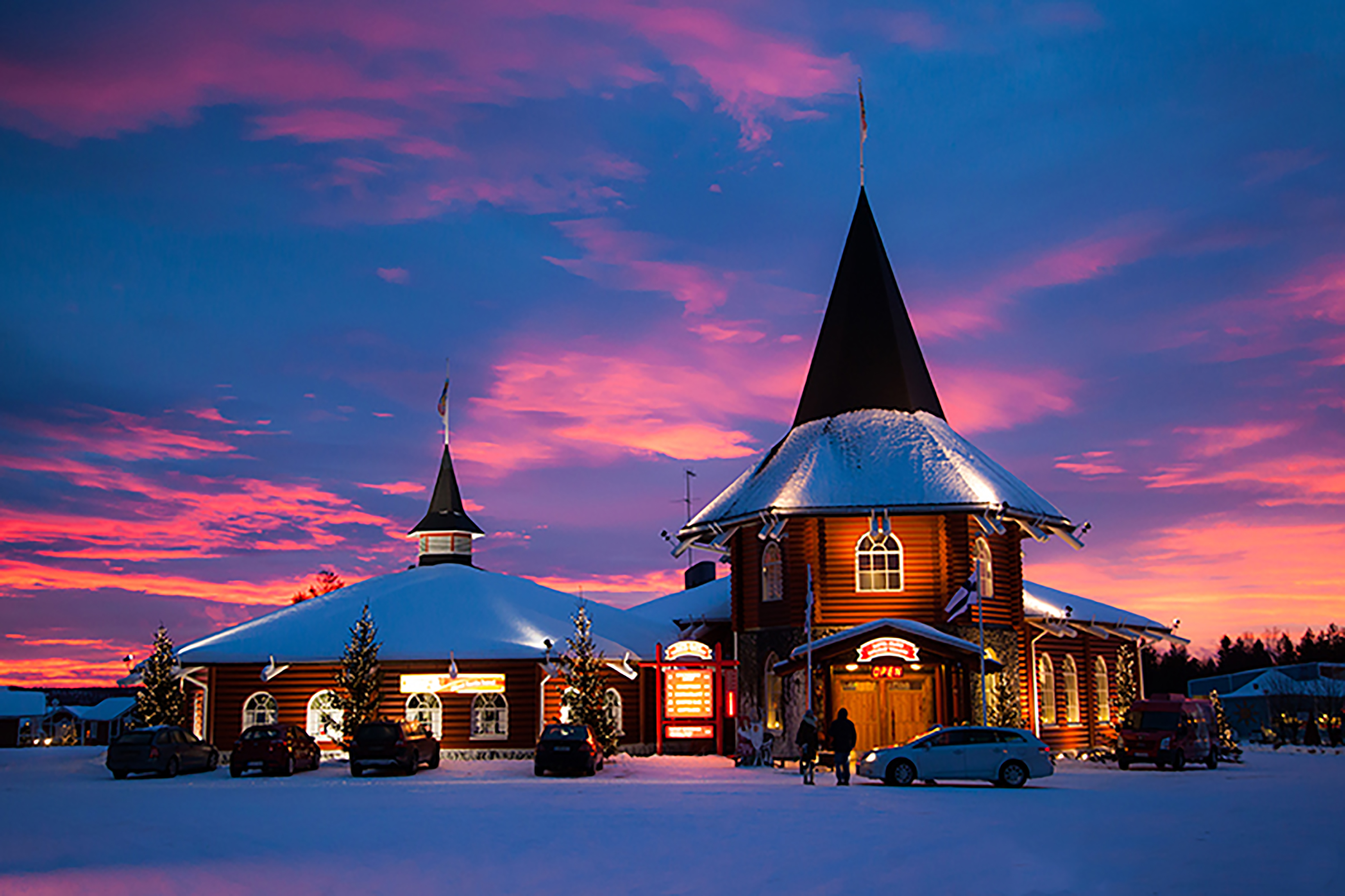 芬兰 罗瓦涅米圣诞老人的故乡英国人的说法我们很好理解,那么美国人的