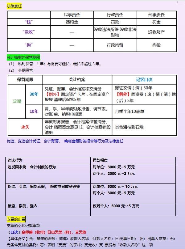 会计搞笑顺口溜（初级会计）