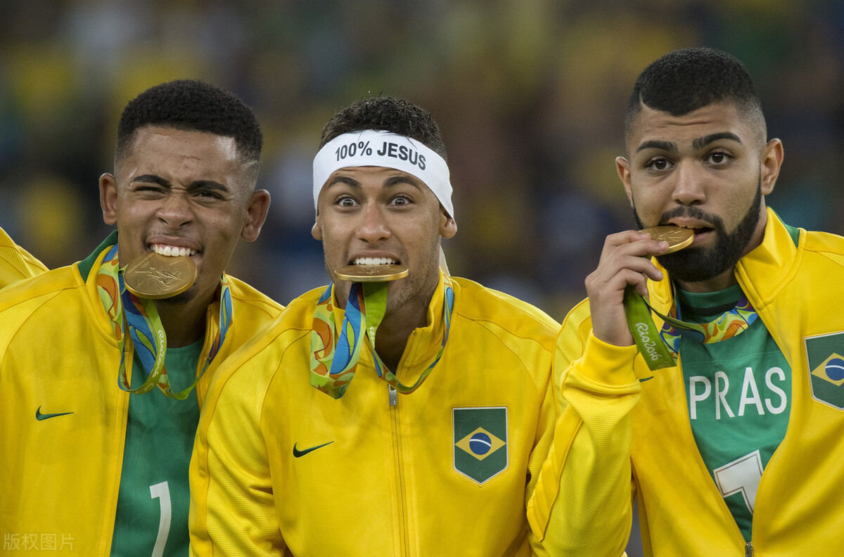 巴西国奥队(奥运会足球永远的神！巴西国奥卫冕奥运金牌，连续四届夺牌而归)
