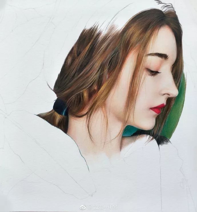 95后画了一组彩铅，绝了