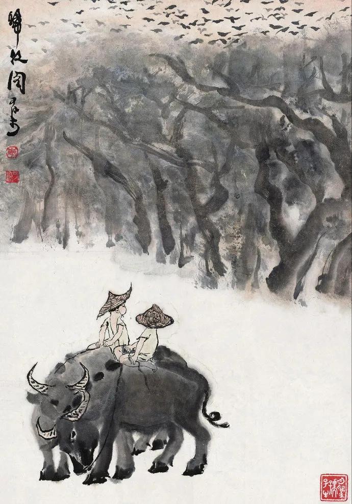 牧童归去横牛背，短笛无腔信口吹——有关牧童和牛的古诗词38首