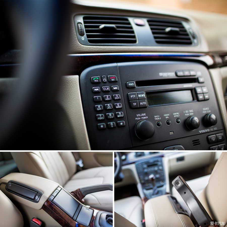 车载传真机真是活久见！体验经典老车Volvo S80四座版