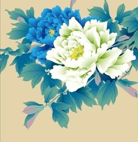 「争奇斗艳」牡丹花画作精选(第一辑)100p